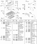 Part Location Diagram of 825693 Briggs and Stratton Head-Cylinder
